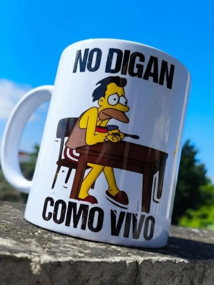 Taza — No digan como vivo