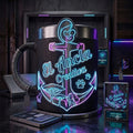 Taza neón El Ancla Creativa