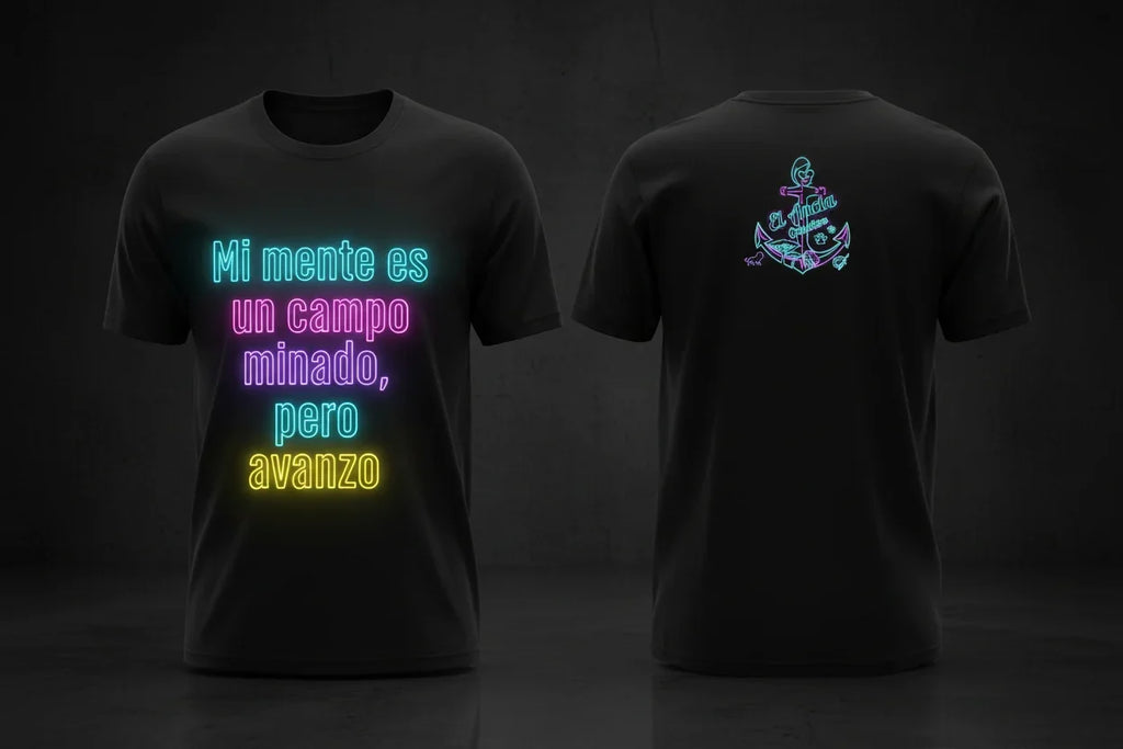Camiseta · Mi mente es un campo minado