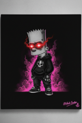 Lienzo Dark Bart – El Ancla Creativa