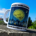 Taza Mi cerebro funciona de maravilla a las 3 de la mañana